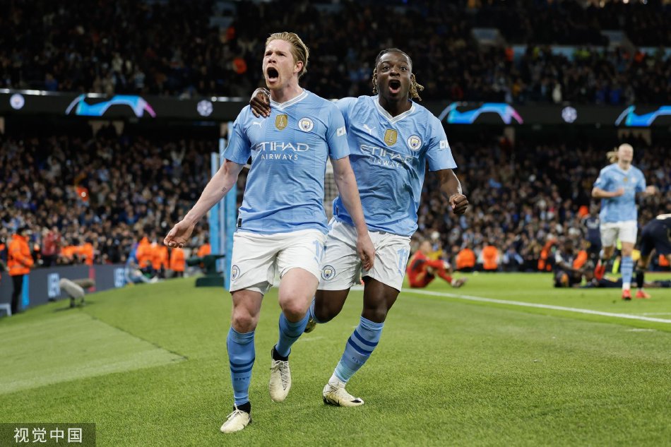 -皇马力克曼城，晋级欧冠四强！